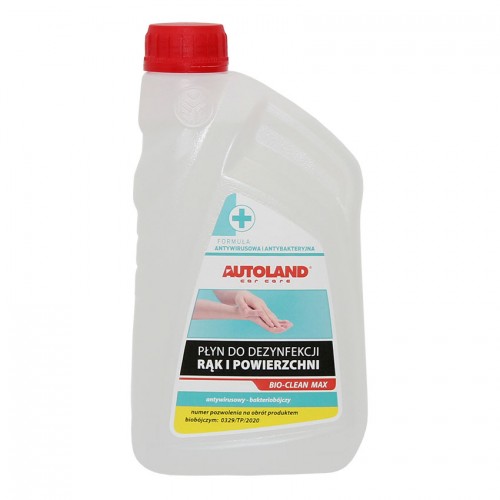 Απολυμαντικό επιφανειών & χεριών Autoland Bio-Clean Max 1Lt