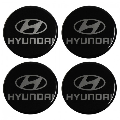Αυτοκόλλητα ζαντών σμάλτου 55mm Hyundai
