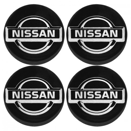 Αυτοκόλλητα ζαντών σμάλτου 55mm Nissan