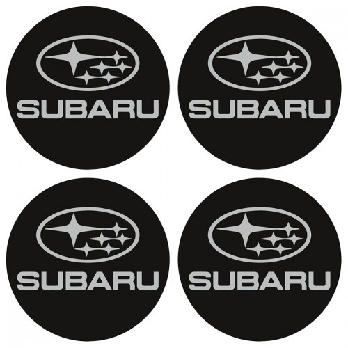 Αυτοκόλλητα ζαντών σμάλτου 55mm Subaru