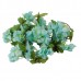 Τεχνητό Κρεμαστό Φυτό Διακοσμητική Γιρλάντα Μήκους 2.2 μέτρων με 18 X Άνθη Κερασιάς Γαλάζιο GloboStar 09023