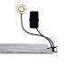 GloboStar® 75809 Professional Digital Ring Light Φ9cm LED SMD 10W 1000lm 180° DC 5V με Καλώδιο Τροφοδοσίας USB - Ενσωματωμένο Χειριστήριο Εναλλαγής Χρωμάτων & 1 Βάση Τηλεφώνου