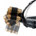 GloboStar® 79060 Φορητός Φακός Κεφαλής LED CREE 50W με Επαναφορτιζόμενη Μπαταρία 3600mAh & Καλώδιο Φόρτισης USB - Ψυχρό Λευκό 6000K - Μ8.5 x Π5.5 x Υ5cm