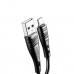 GloboStar® 87003 JOYROOM Originals JR-S118 Καλώδιο Φόρτισης Fast Charging Data iPhone 1M από Regular USB 2.0 σε 8 Pin Lightning Μαύρο