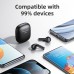 GloboStar® 87055 JOYROOM Originals JR-T13 Bilateral TWS Earphones με Θήκη Φόρτισης True Wireless Bluetooth V5.0 Binaural Συμβατό με iOS & Android Μαύρο