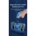 GloboStar® 87184 JOYROOM Originals JR-A28 Μαγνητική Ασύρματη Φόρτιση Κινητού Max 15W Wireless Qi Charger 15W για iPhone MagSafe Compatible & USB Type C Καλώδιο Μπλε
