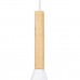 GloboStar® DILLON 00629 Μοντέρνο Κρεμαστό Φωτιστικό Οροφής Πολύφωτο Λευκό Μεταλλικό Πλέγμα Φ52 x Υ130cm