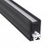 GloboStar® MARKET 61020-1 Γραμμικό Κρεμαστό Φωτιστικό Linear LED CCT 18W 2230lm 60° AC 220-240V Μ20 x Π2 x Υ4cm Ψυχρό Λευκό 6000K - Μαύρο - 3 Years Warranty