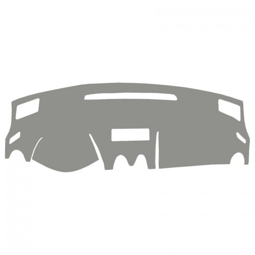 Κάλυμμα ταμπλό αλκαντάρα γκρι για Nissan Qashqai (J10) χωρίς σήμα