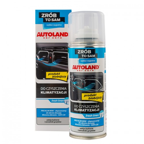 Καθαριστικό σπρέι κλιματισμού Autoland Fresh linen 200ml