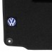 Μοκέτα Tuft ανθρακί για VW Golf IV / Bora / New Beetle με στρογγυλά κουμπώματα 4τμχ