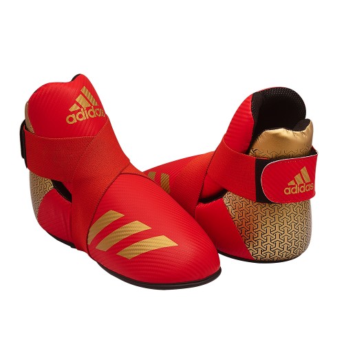 Προστατευτικά Ποδιών Kick adidas WAKO Kickboxing - adiKBB300 Κόκκινο
