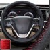 Ραφτό κάλυμμα τιμονιού Toyota Hilux VIII / Sienna III με κόκκινη κλωστή