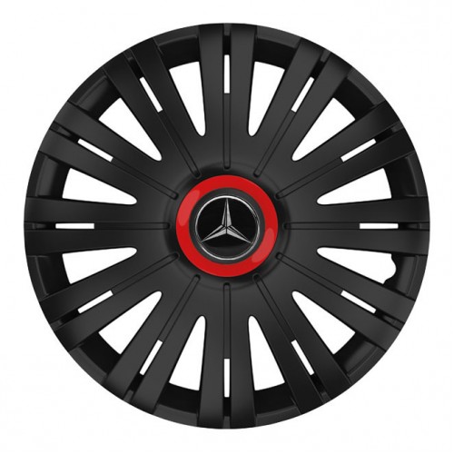Τάσια Active RR Black 15" με σήμα Mercedes 4τμχ